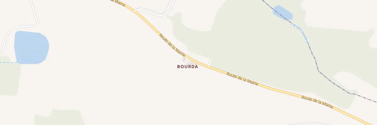Plan du 5020A Bourda à Pallanne