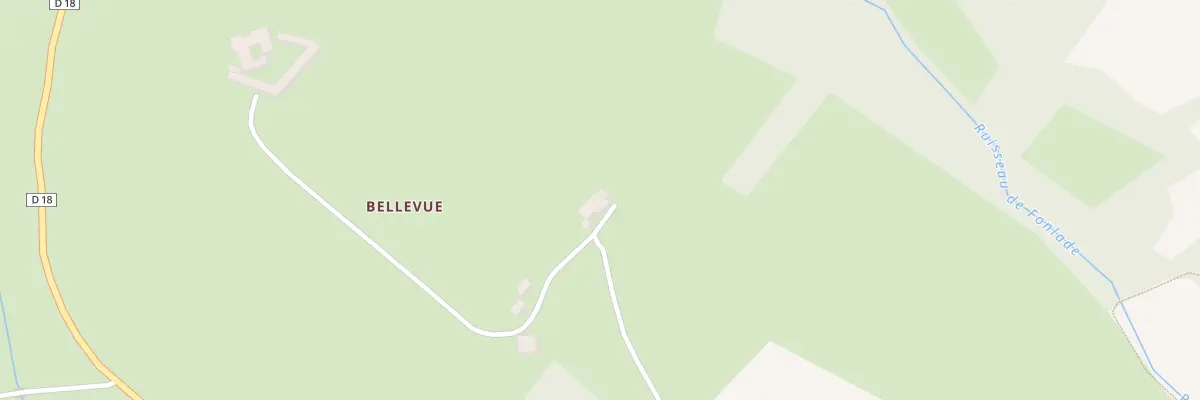 Plan du 93 Bellevue à Razac-de-Saussignac