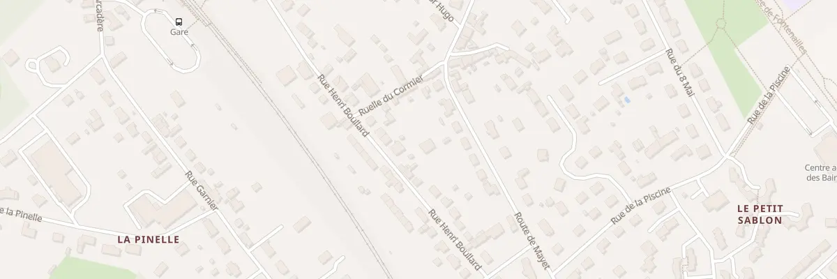 Plan du 31 Rue Henri Boullard à Écommoy