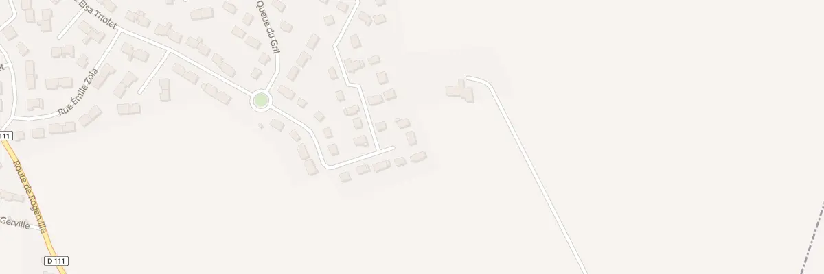 Plan du 37 Rue Jules Vallès à Gainneville