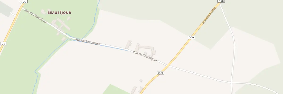 Plan du 11 Rue de Beausejour à Berthegon
