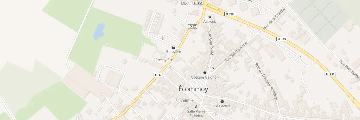 Plan du 3 Rue du Clos Renault à Écommoy