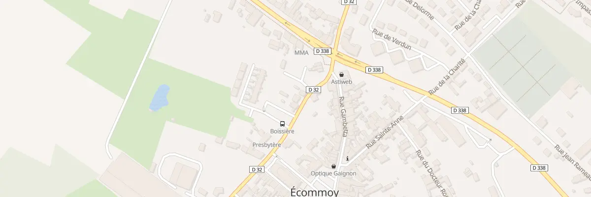 Plan du 8B Rue du Clos Renault à Écommoy