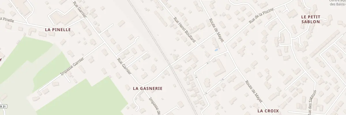 Plan du 8 Rue de la Pinelle à Écommoy