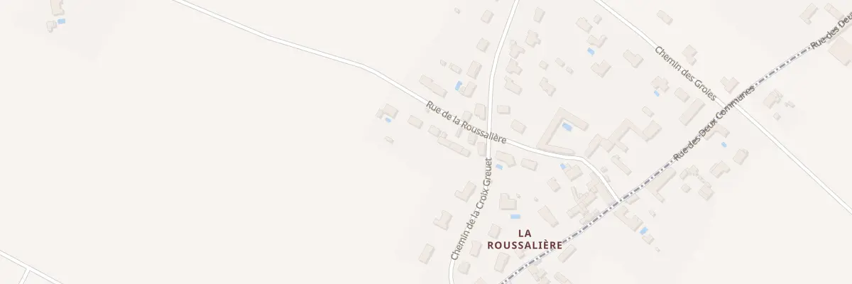 Plan du 28 Rue de la Roussaliere à Chabournay