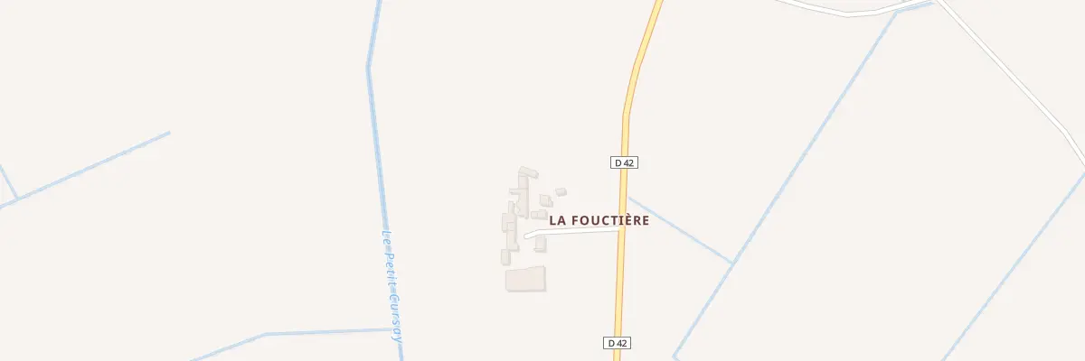 Plan du 6 La Fouctiere à Lencloître