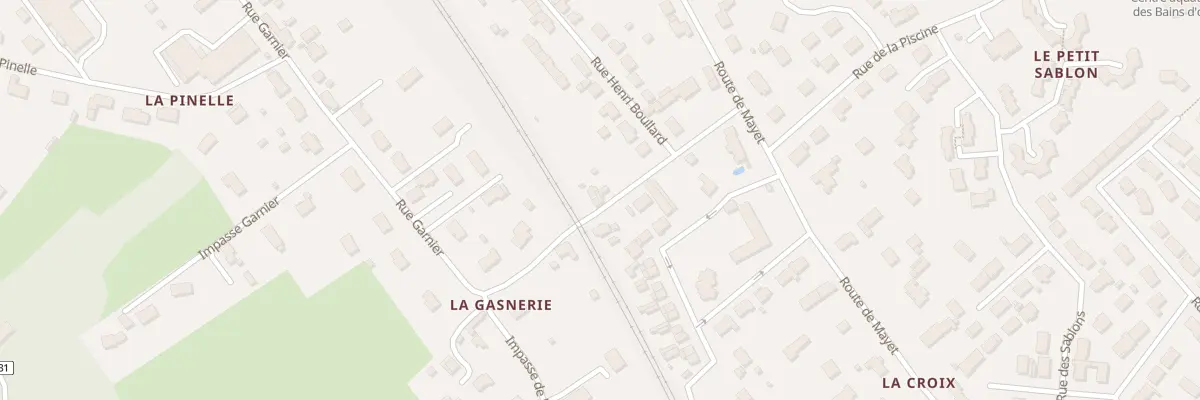 Plan du 6 Rue de la Pinelle à Écommoy
