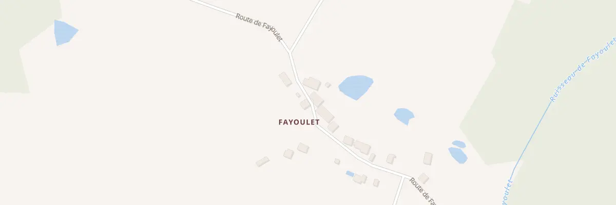 Plan du 86 Fayoulet à Saint-Michel-de-Double
