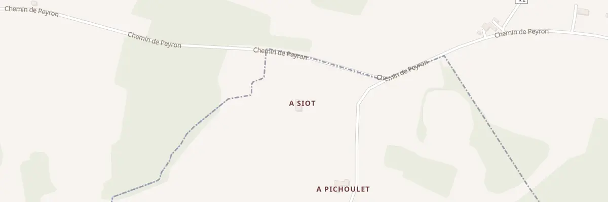 Plan du 5070 A Siot à Tillac