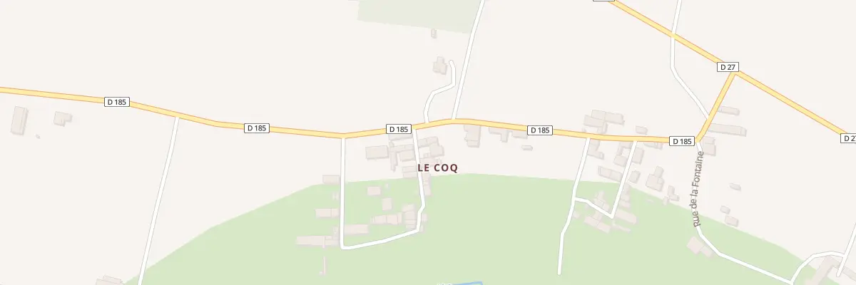 Plan du 1 Chez le Coq à Saint-Front