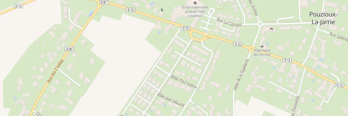 Plan du 5932F Rue Eric Tabarly à Vouneuil-sous-Biard