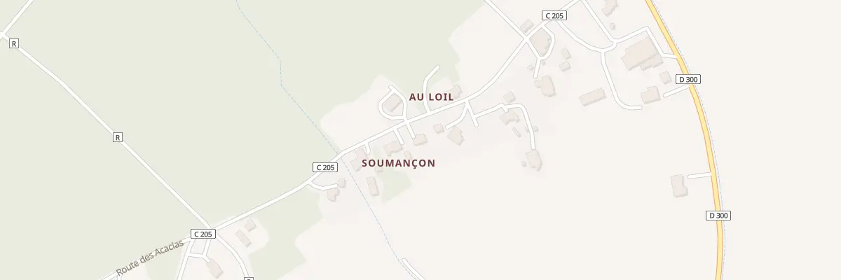 Plan du 836 Rte des Acacias à Puch-d’Agenais