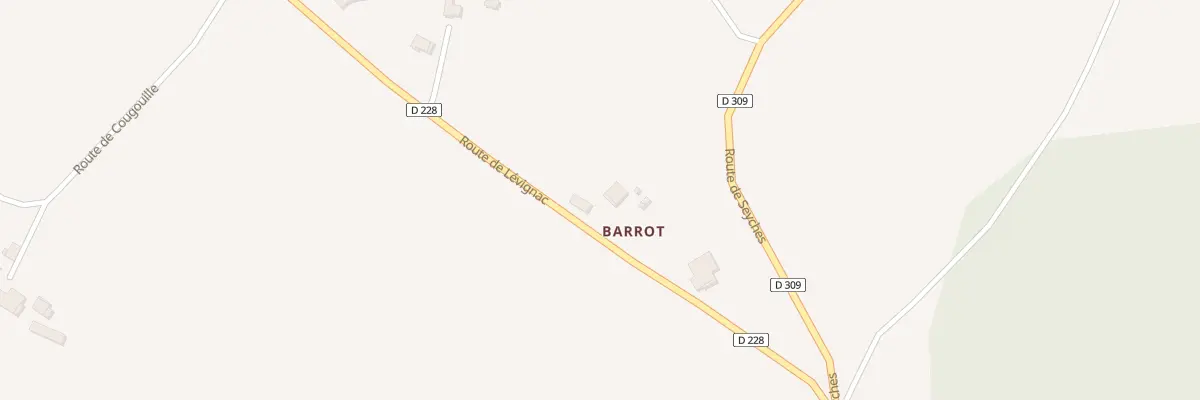 Plan du 15 Barrot à Cambes