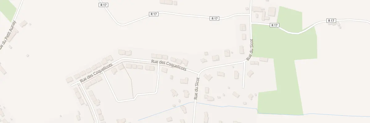 Plan du 43 Rue des Coquelicots à Teloché