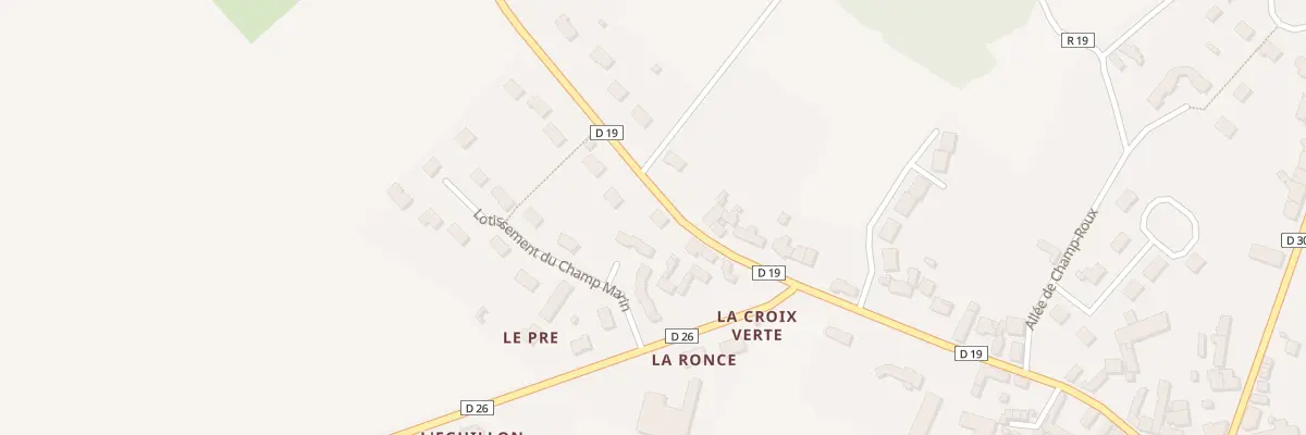 Plan du 31 Rue de Chateau Girard à Courgains