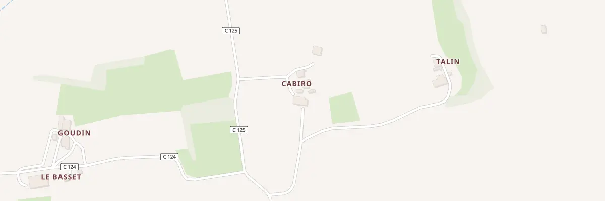Plan du 5494 Cabiro à Gondrin