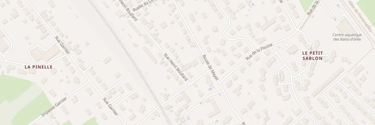 Plan du 43 Rue Henri Boullard à Écommoy