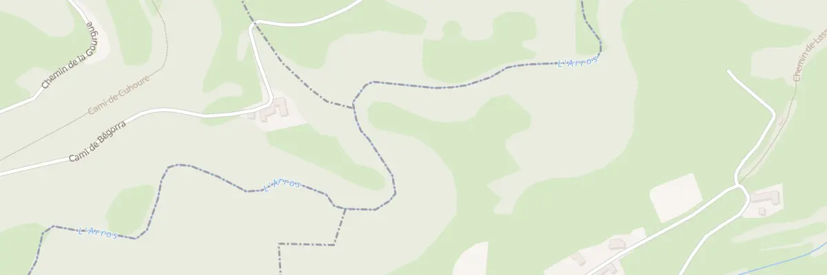 Plan du 5034 Palarou à Arrodets
