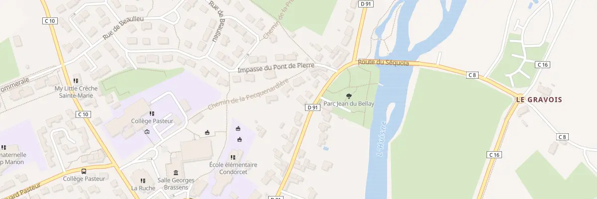 Plan du 67 Rue de Parence à Yvré-l’Évêque