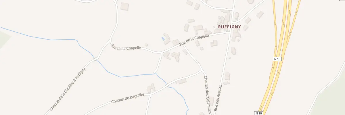 Plan du 3 Rue de la Chapelle à Iteuil