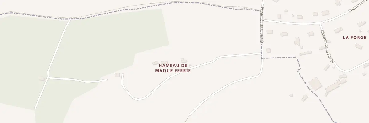 Plan du 1 Hameau de la Maque Ferrie à Prêtreville