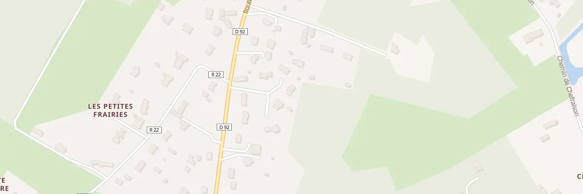 Plan du 7 All de la Petite Réserve à Changé