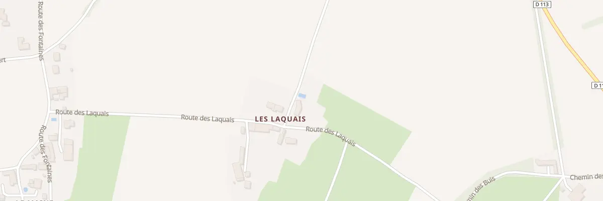 Plan du 27 Rte des Laquais à Mornac