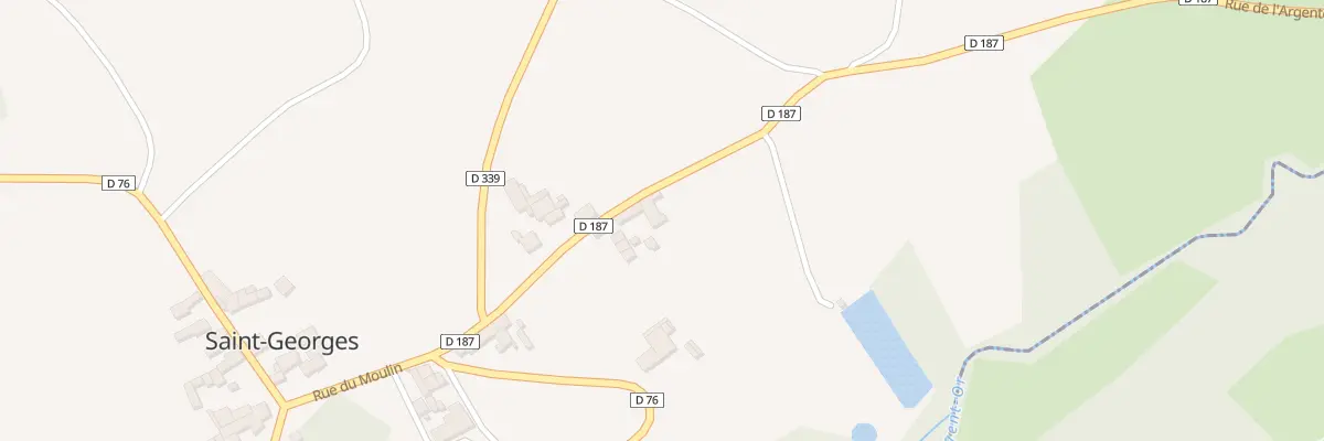 Plan du 8 Rue de l’Argentor à Saint-Georges
