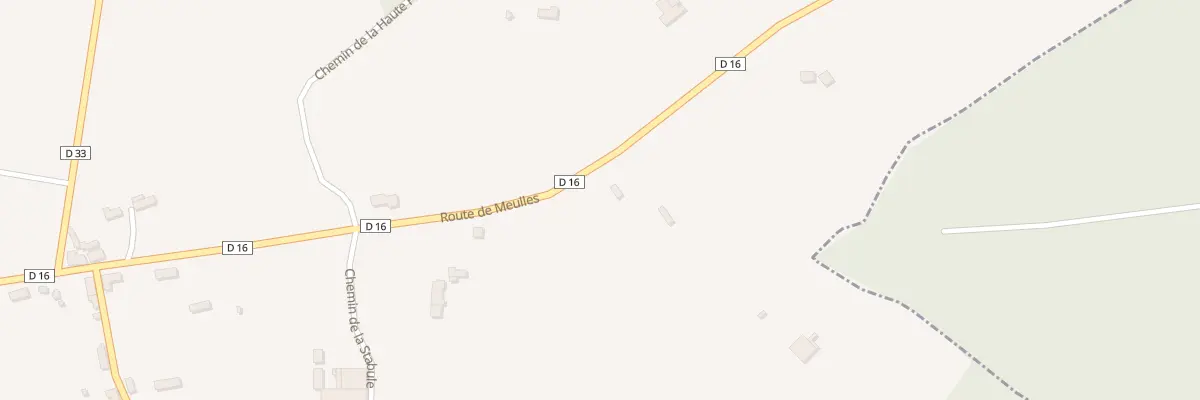 Plan du 454 Rte de Meulles à Canapville