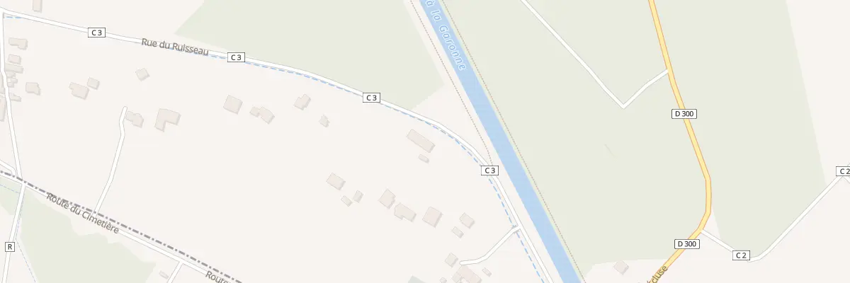 Plan du 594 Rue du ruisseau à Villeton