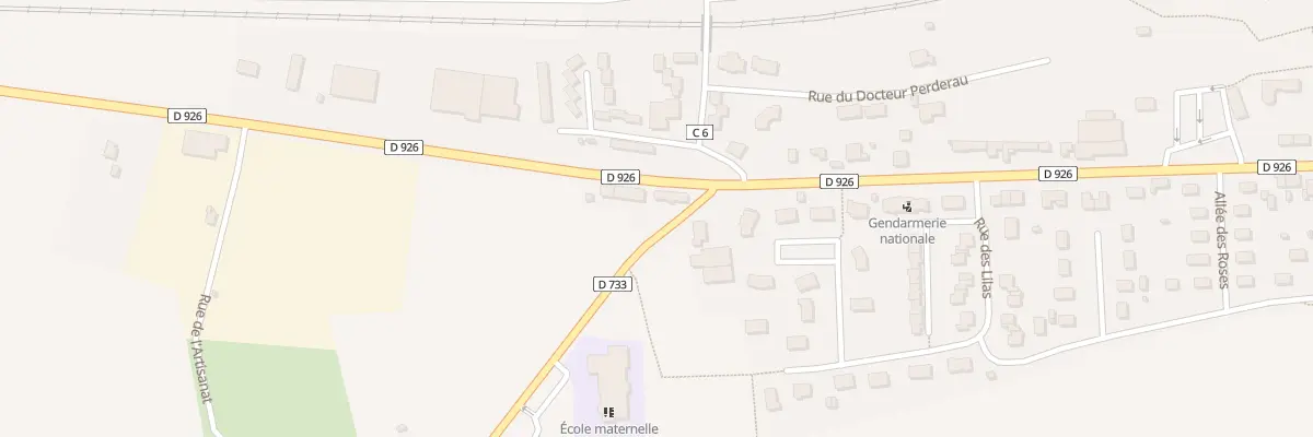 Plan du 53 Rte de Granville à Merlerault-le-Pin