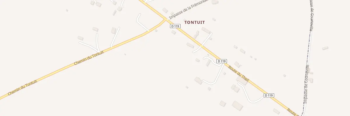 Plan du 5077 Tontuit à Saint-Benoît-d’Hébertot