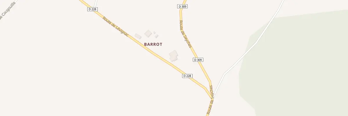 Plan du 14 Barrot à Cambes