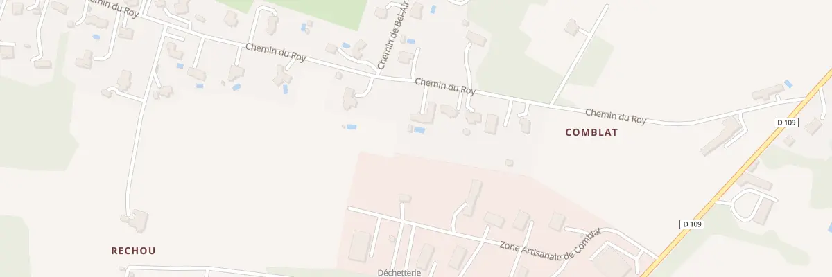 Plan du 5001 Che du Roy à Barbaste