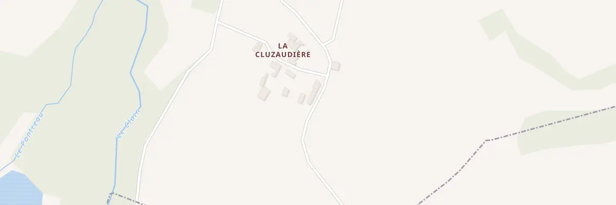 Plan du 5055 La Cluzaudière à Anché