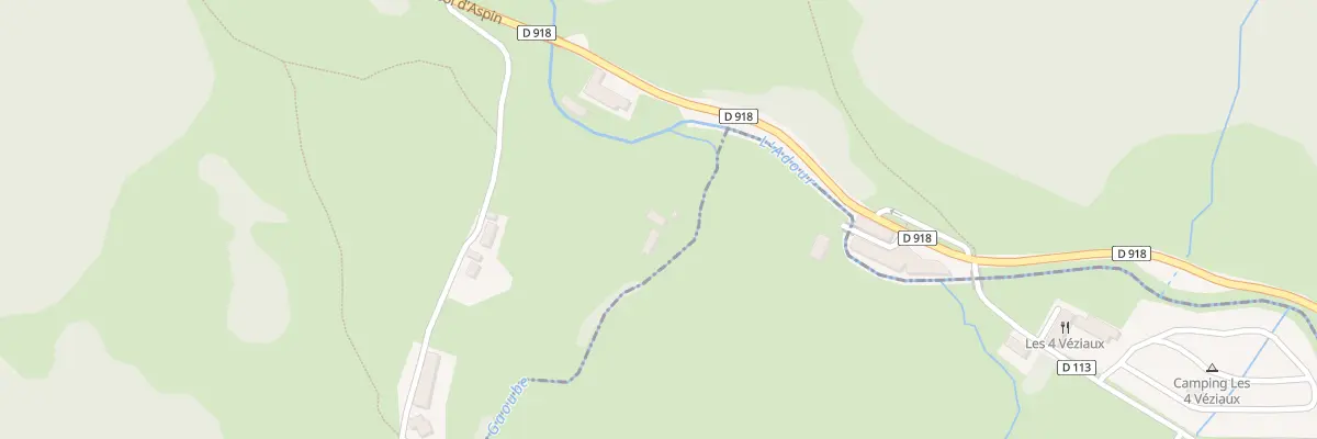 Plan du 252 Che Vieux Chemin de Pailhole à Ancizan
