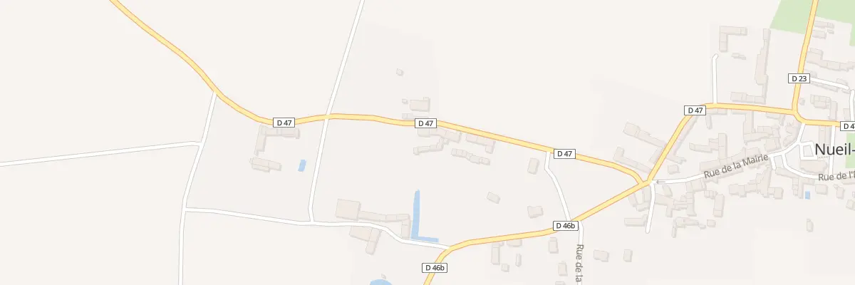 Plan du 9 Rue de la Saudais à Nueil-sous-Faye
