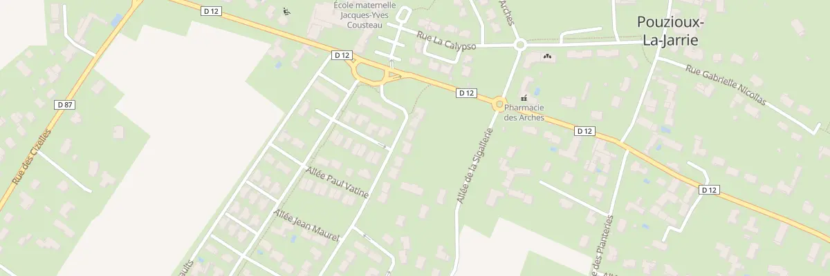 Plan du 30 Rue Alain Colas à Vouneuil-sous-Biard