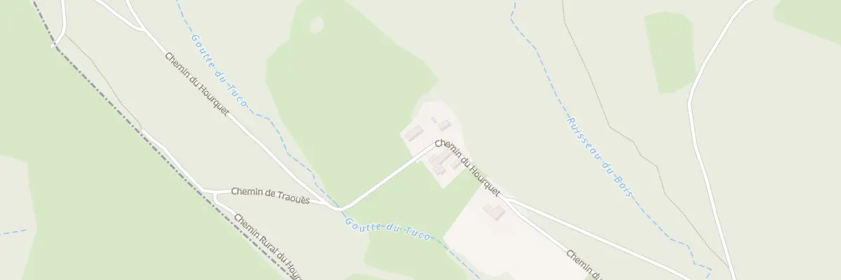 Plan du 1 Che du Hourquet à Ricaud