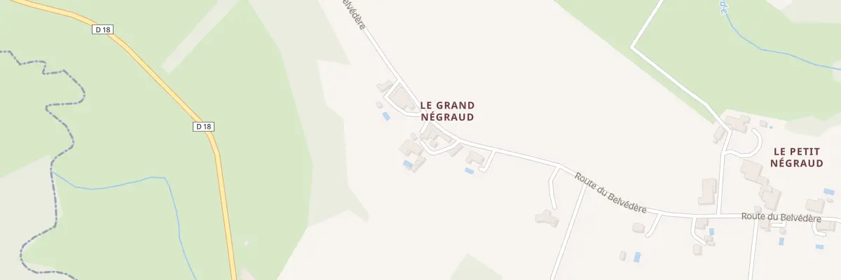 Plan du 84 Le Grand Negreaud à Razac-de-Saussignac