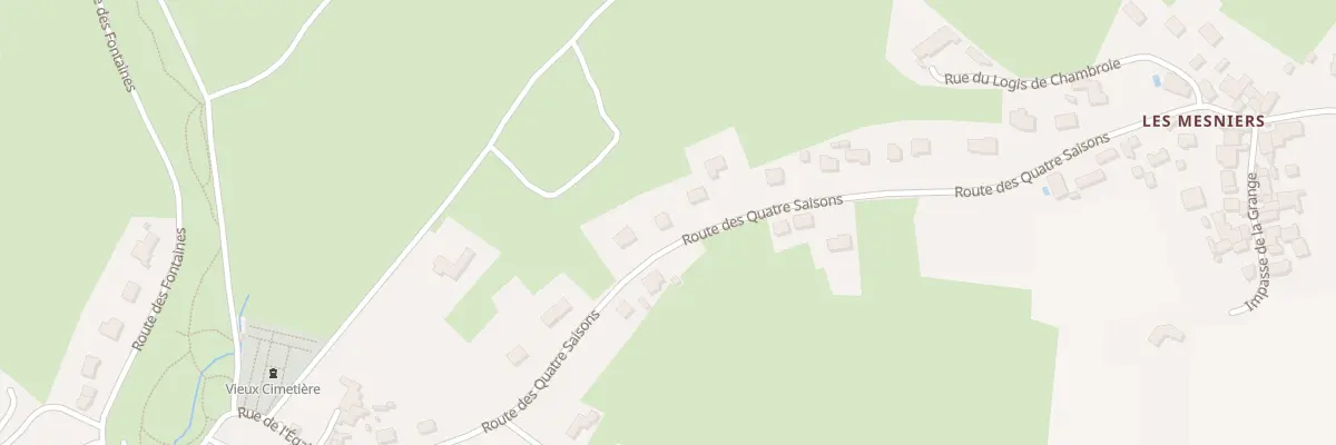 Plan du 13 Rte des 4 Saisons à Mornac