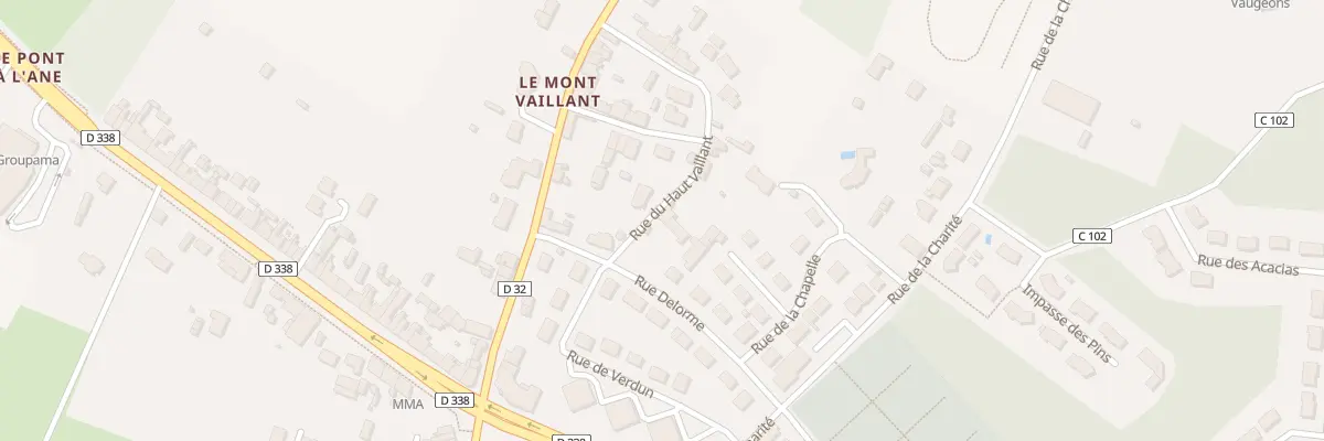 Plan du 10B Rue Delorme à Écommoy