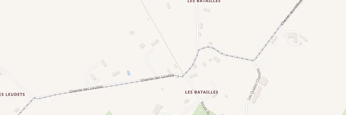 Plan du 701 Che des Leudets à Blangy-le-Château