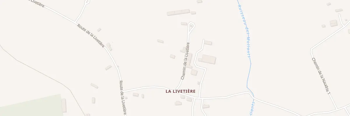 Plan du 2 Che de la Livetière à Prêtreville