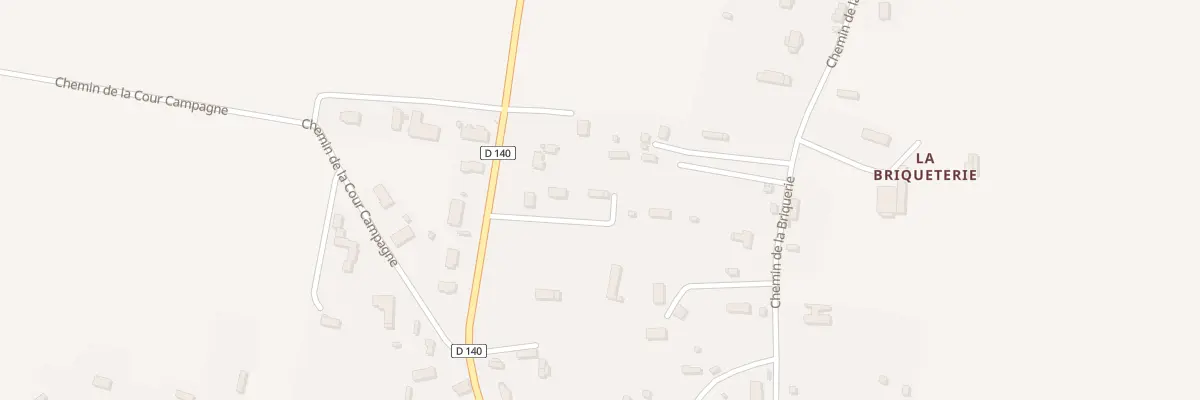 Plan du 151 Rte R.D. 140 à Genneville