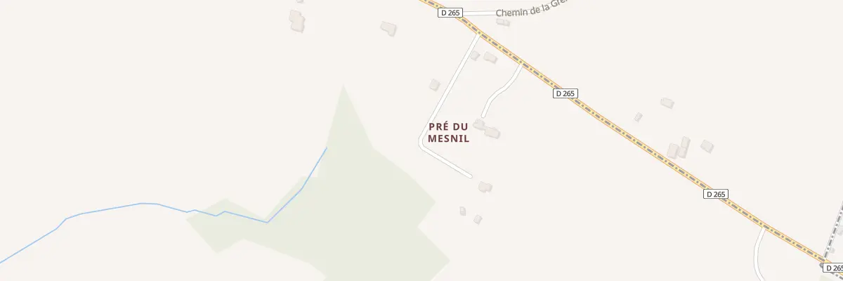 Plan du 994 Rte de Cormeilles au Mesnil-sur-Blangy