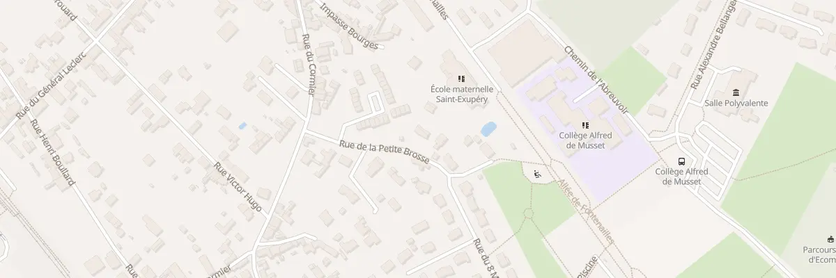 Plan du 1 La Petite Brosse à Écommoy