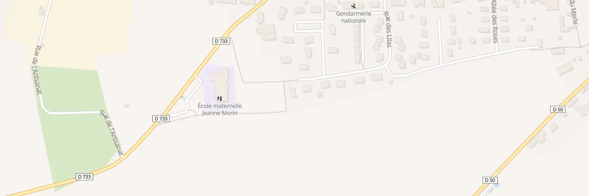 Plan du 24 Rue des Lilas à Merlerault-le-Pin