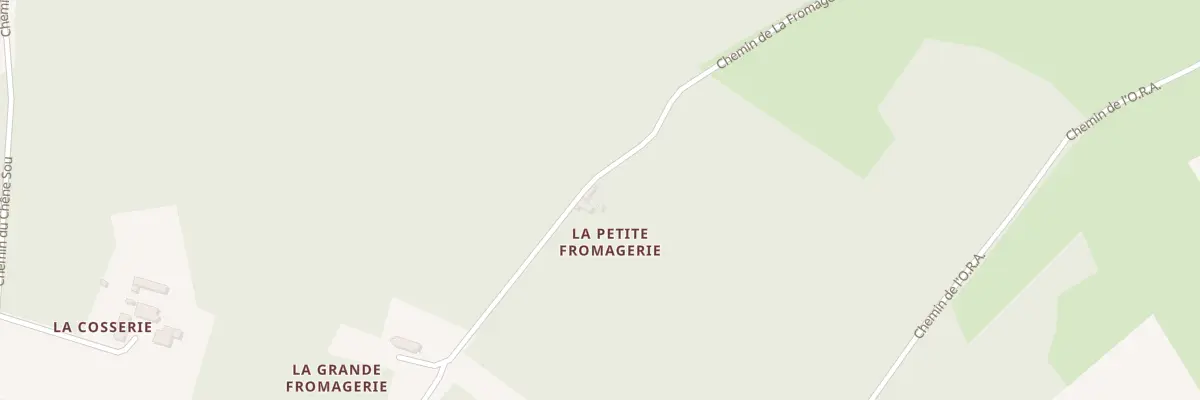 Plan du 5136 La Petite Fromagerie à Saint-Germain-d’Arcé