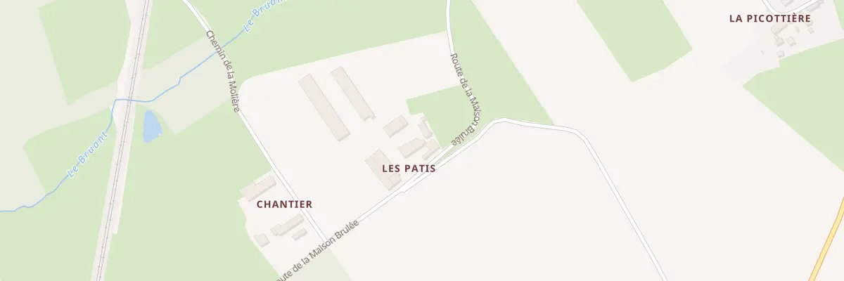 Plan du 17 Rte de la Maison Brûlée à Mayet